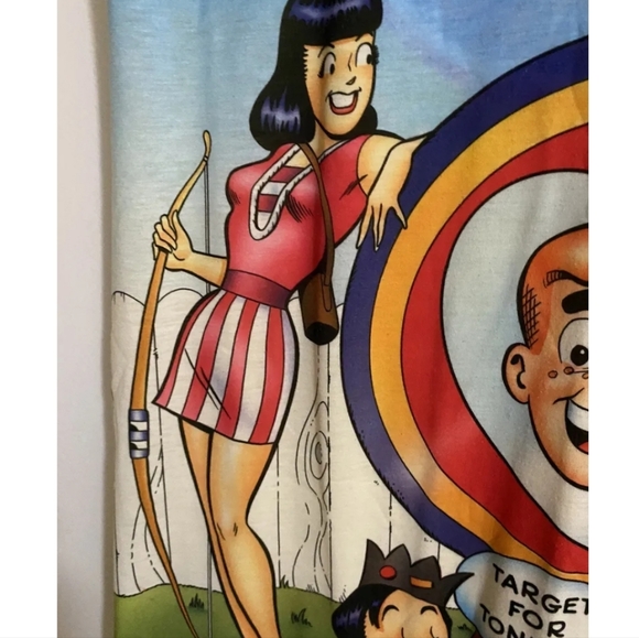 Vintage 1985 Jodie Arden Archie Comics One Size Sleep Shirt - Picture 5 of 9
